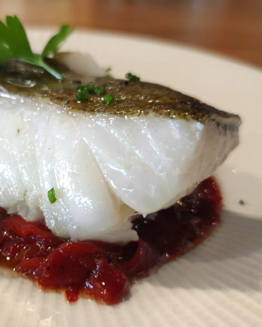 Bacalao de calidad superior en el menú del día en Aluche